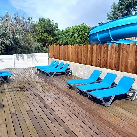 Mobil-home Climatise, Confort, 3 Ch, 6 Pers, Sans Vis A Vis, Dans 4 Etoiles A La Presqu'ile Du Barcares * Le Barcarès